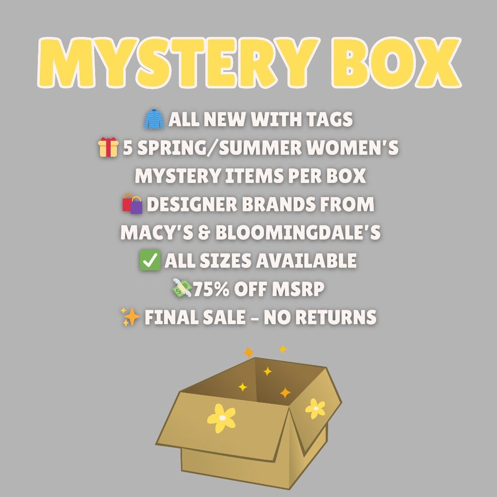 MYSTERY BOX - WOMEN'S NWT MACY'S BRANDS
